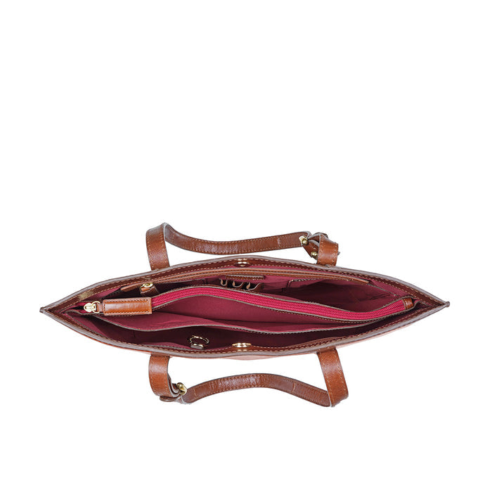 La Plata 01 Tan Leather Shoulder Bag