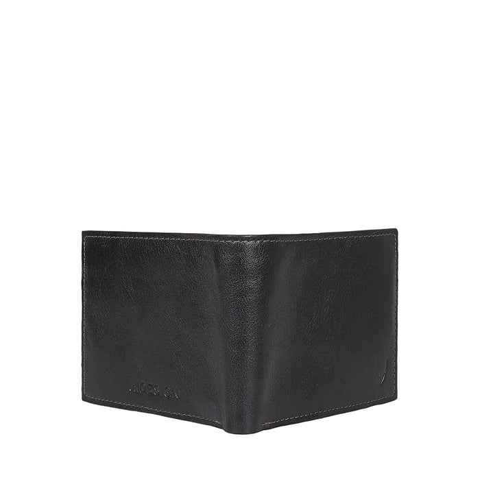 La Plata W1 Black Leather Bi-Fold Wallet