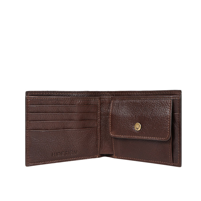 La Plata W1 Dark Brown Leather Bi-Fold Wallet