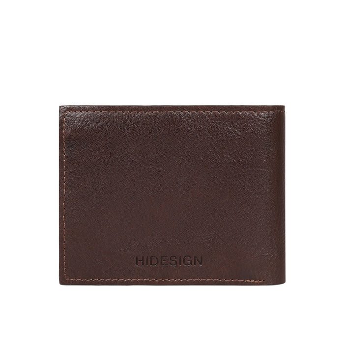 La Plata W1 Dark Brown Leather Bi-Fold Wallet