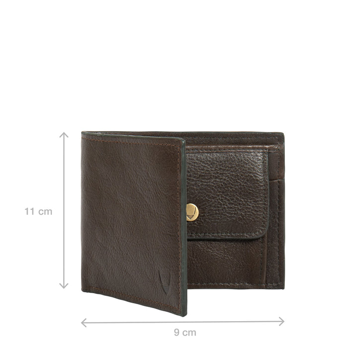 La Plata W1 Green Leather Bi-Fold Wallet
