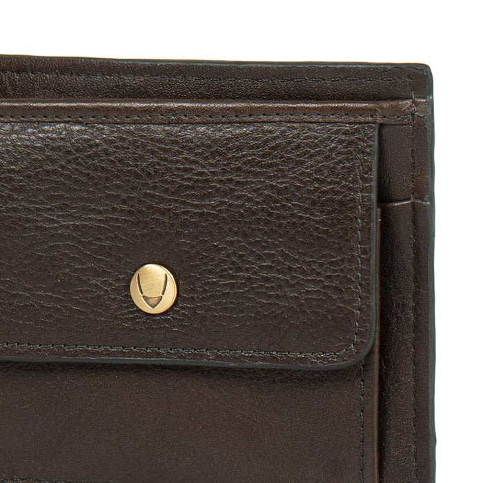 La Plata W1 Green Leather Bi-Fold Wallet
