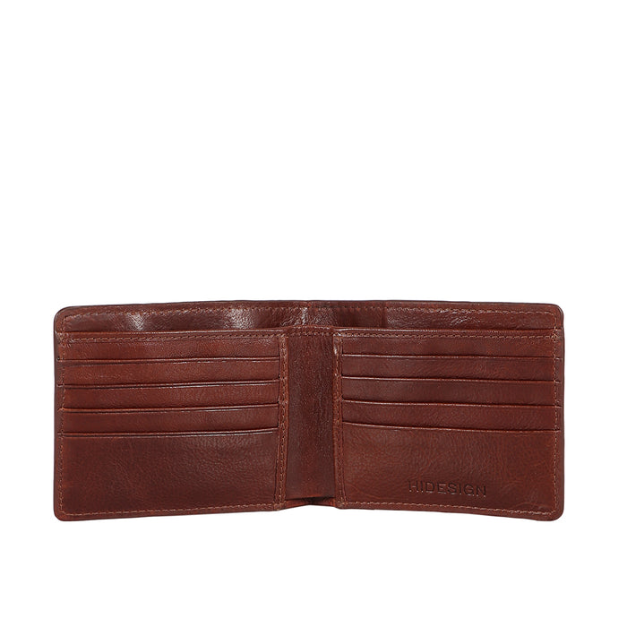 La Plata W4 Tan Leather Bi-Fold Wallet