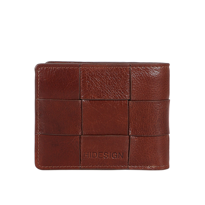 La Plata W4 Tan Leather Bi-Fold Wallet