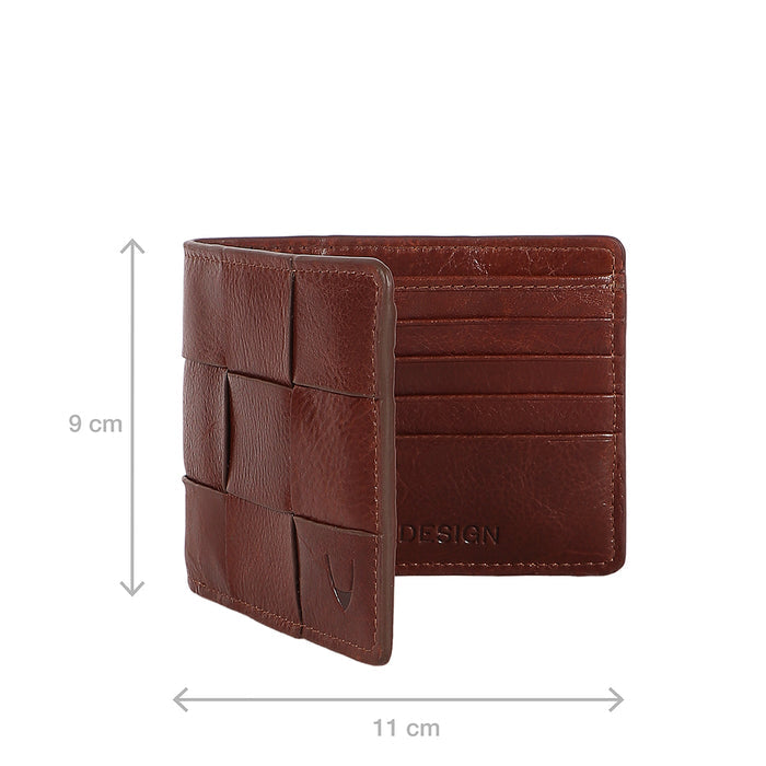 La Plata W4 Tan Leather Bi-Fold Wallet