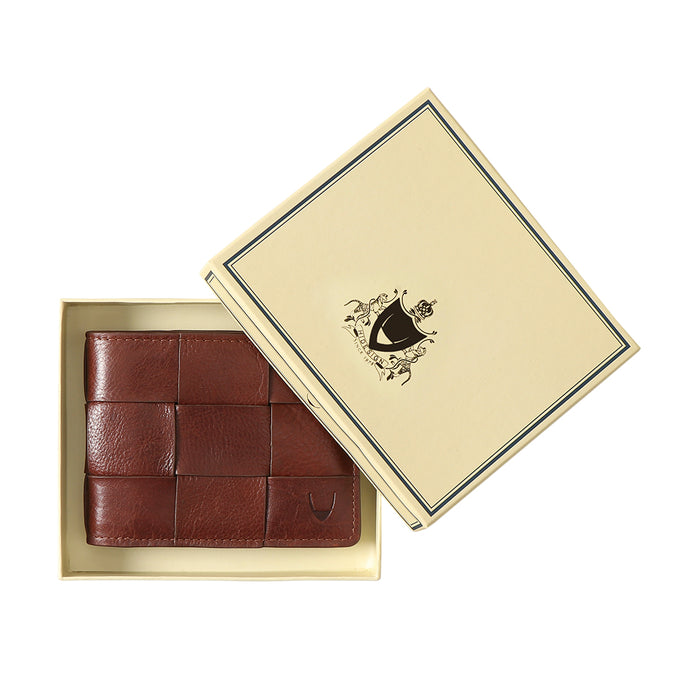 La Plata W4 Tan Leather Bi-Fold Wallet