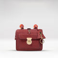 Lafayette 01 Red Leather Sling Bag