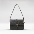 Lafayette 02 Black Leather Shoulder Bag