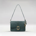 Lafayette 02 Olive Leather Shoulder Bag