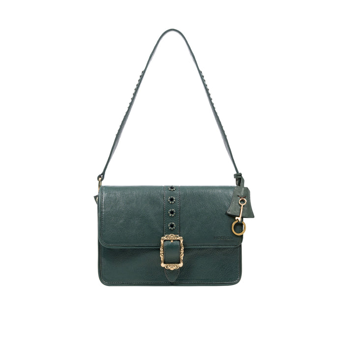 Lafayette 02 Olive Leather Shoulder Bag