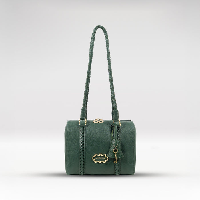 Lafayette 03 Olive Leather Shoulder Bag