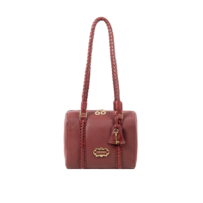 Lafayette 03 Red Leather Shoulder Bag