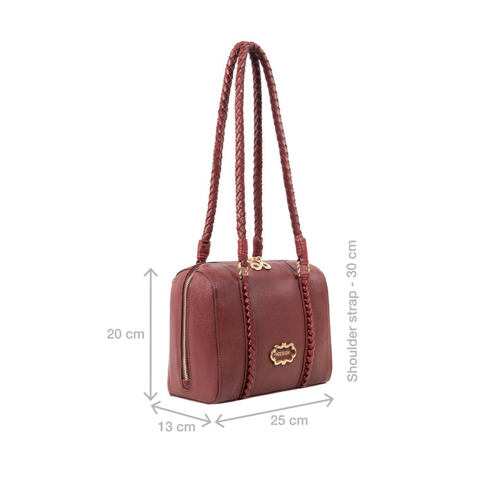 Lafayette 03 Red Leather Shoulder Bag