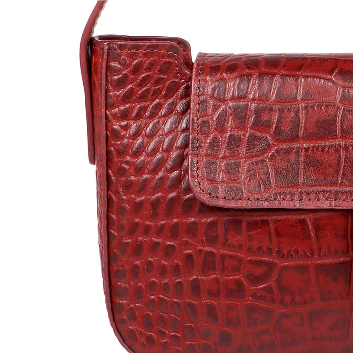 Lapas 01 Marsala Leather Baguette