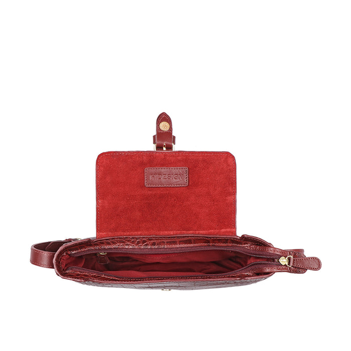 Lapas 01 Marsala Leather Baguette