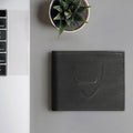 Le Mans W5 Black Leather Bi-Fold Wallet