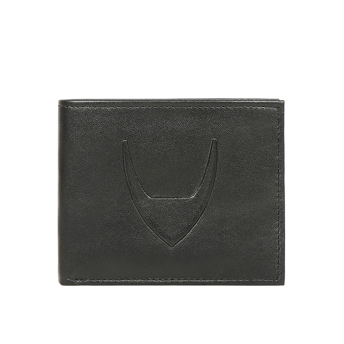 Le Mans W5 Black Leather Bi-Fold Wallet
