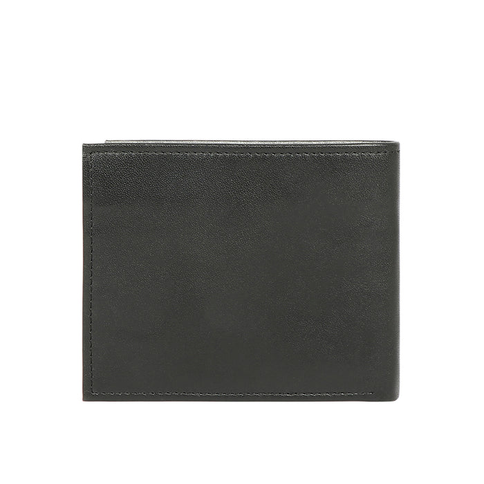 Le Mans W5 Black Leather Bi-Fold Wallet