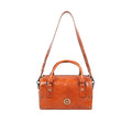Lenin 02 Tan Leather Duffle Bag