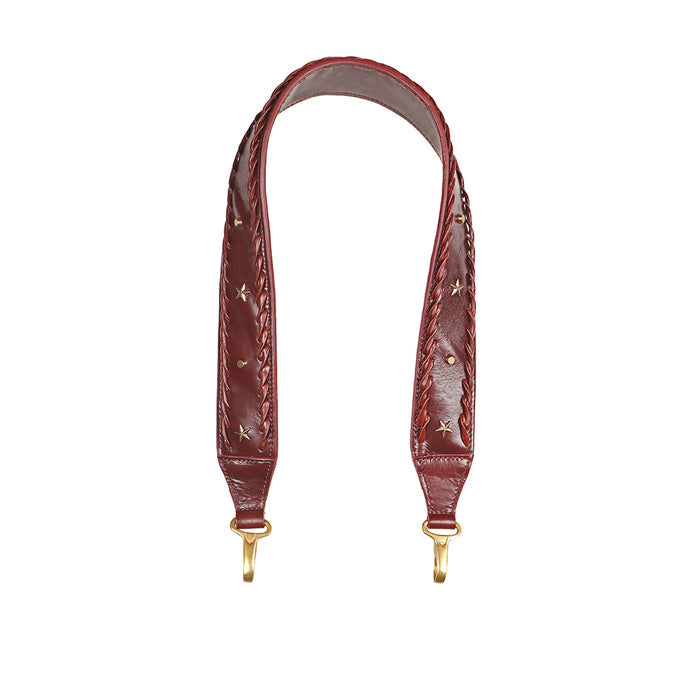 Lenin S1 Red Leather Shoulder Strap