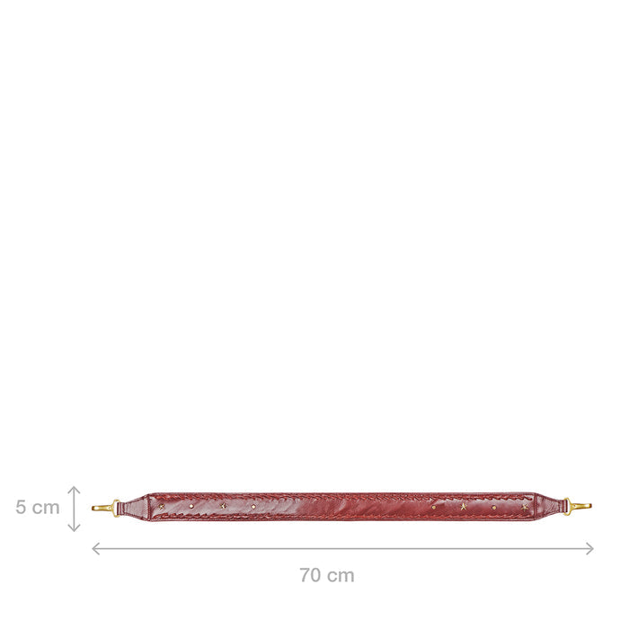 Lenin S1 Red Leather Shoulder Strap