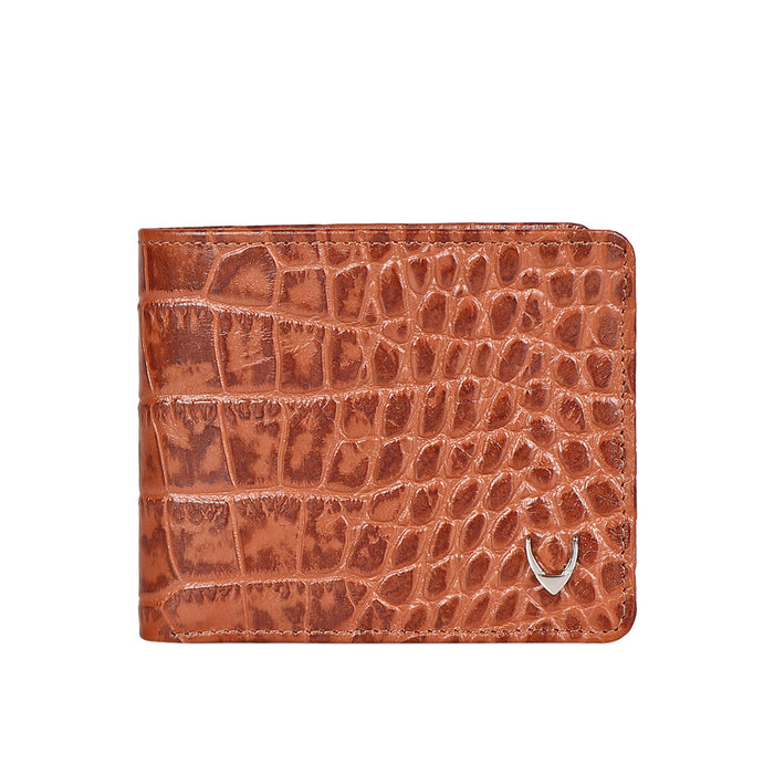 Libya Sb Tan Leather Bi-Fold Wallet