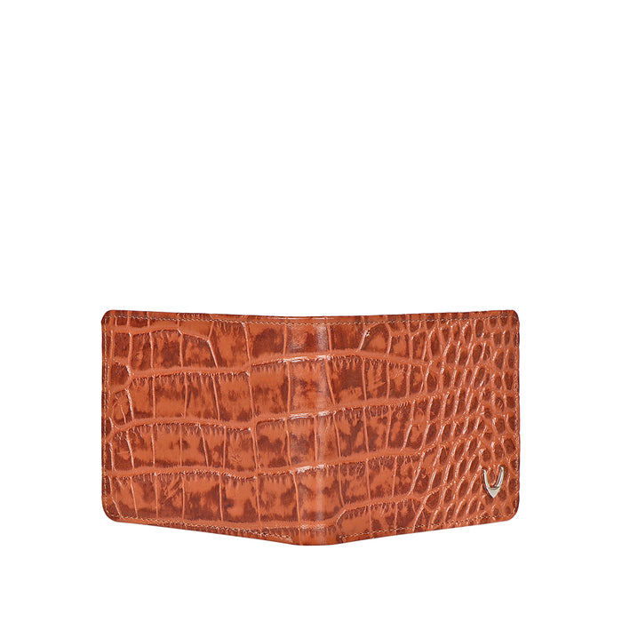 Libya Sb Tan Leather Bi-Fold Wallet