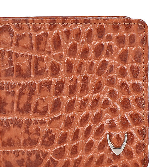Libya Sb Tan Leather Bi-Fold Wallet