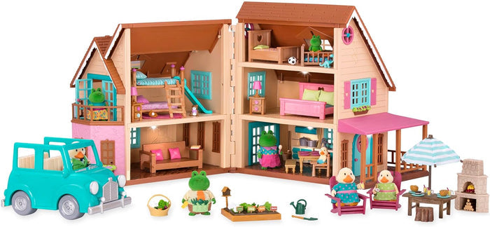 Lil Woodzeez - Honeysuckle Hillside Cottage including 123 Pieces