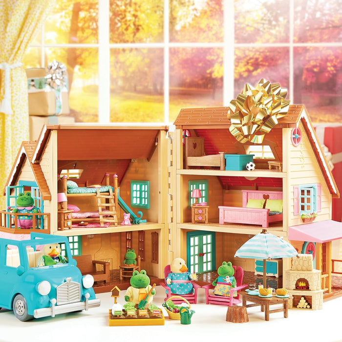Lil Woodzeez - Honeysuckle Hillside Cottage including 123 Pieces