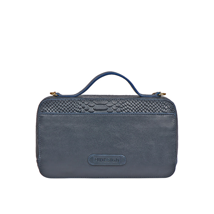 Lilac 02 Sb Blue Leather Satchel