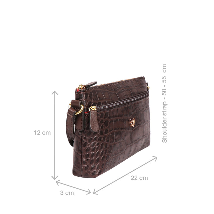 Lima 01 Brown Leather Sling Bag