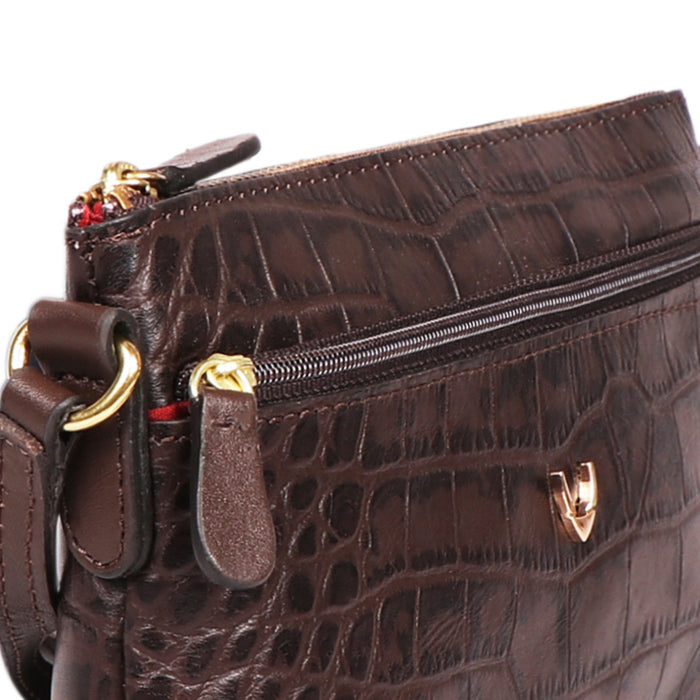 Lima 01 Brown Leather Sling Bag
