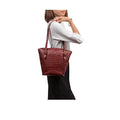 Lima 03 Marsala Leather Tote Bag