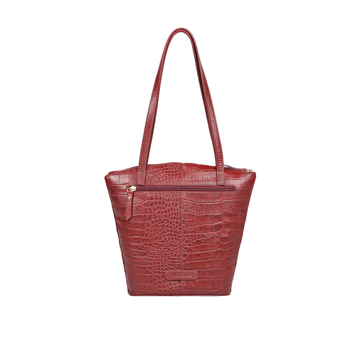 Lima 03 Marsala Leather Tote Bag