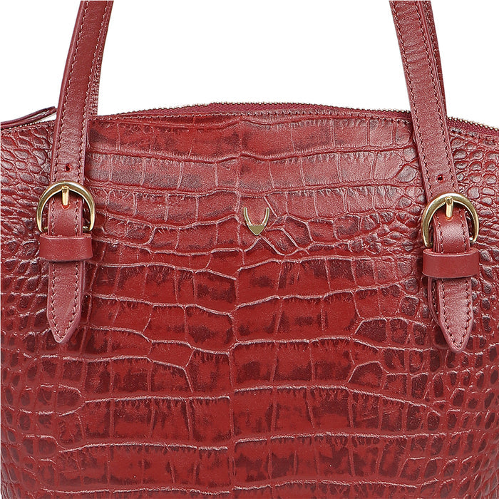 Lima 03 Marsala Leather Tote Bag