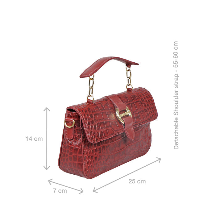 Lima 05 Marsala Leather Sling Bag