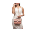 Lima 05 Pink Leather Sling Bag