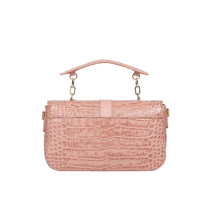 Lima 05 Pink Leather Sling Bag