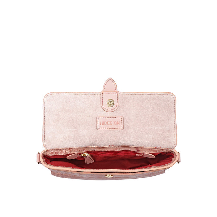 Lima 05 Pink Leather Sling Bag