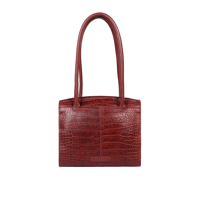 Lima 06 Marsala Leather Shoulder Bag