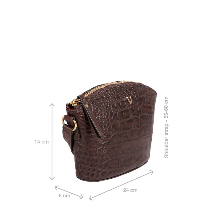 Lima 07 Brown Leather Sling Bag