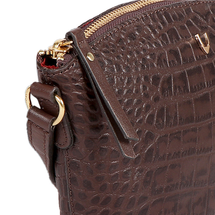 Lima 07 Brown Leather Sling Bag