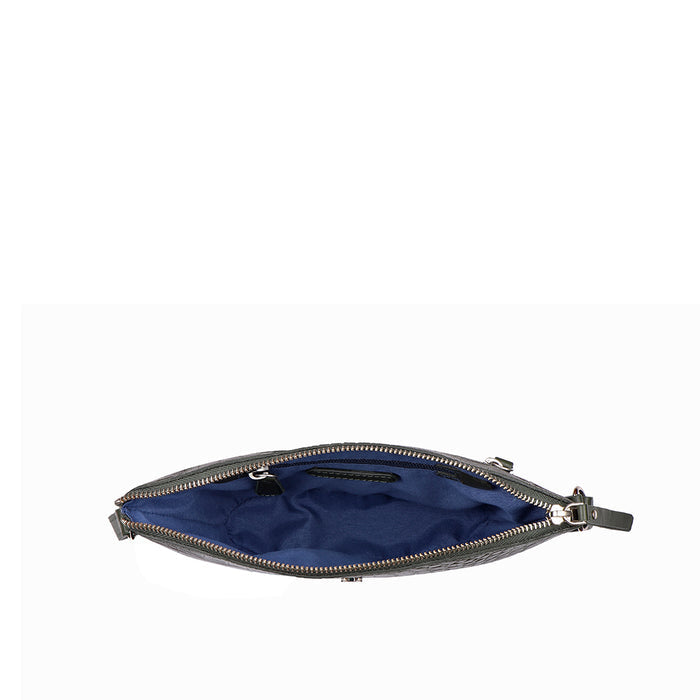 Lima 07 Green Leather Sling Bag