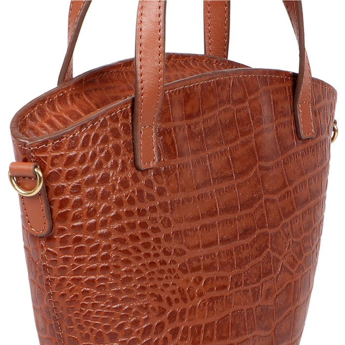 Lima 09 Tan Leather Crossbody