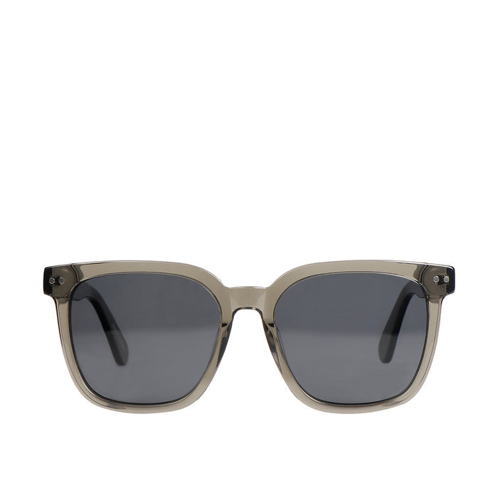 Lisbon Unisex Grey Square Sunglasses
