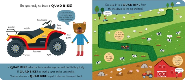 Little Journeys Farmyard Book