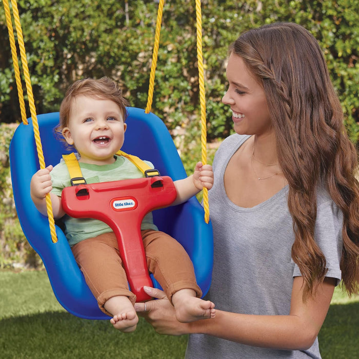 Little Tikes - 2 In 1 Snug & Secure Swing - Blue