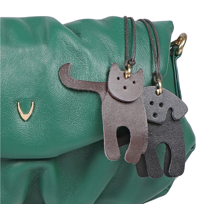 Lola 01 Green Leather Sling Bag