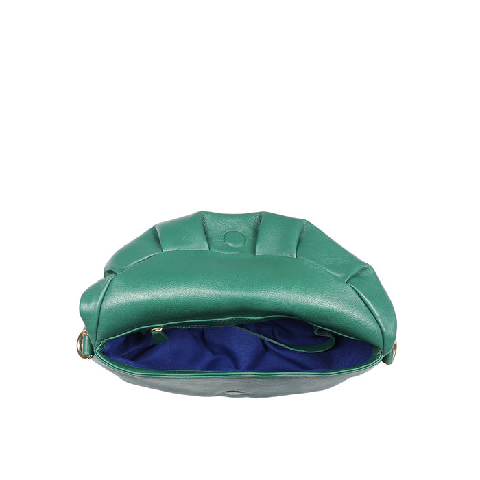 Lola 01 Green Leather Sling Bag